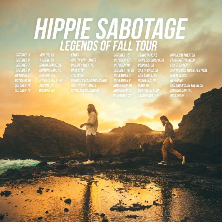 Hippie Sabotage Announce Legends of Fall Tour